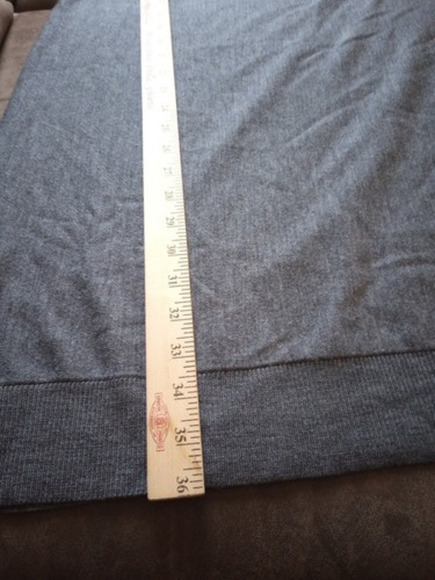 Talbots Merino Wool Dress Sz S Petite Grey Colorblock Sweater Dress Knee Length - Picture 9 of 9